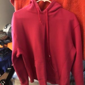 Selling a pink hoodie